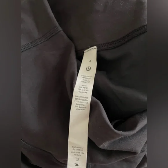 lululemon athletica Black Bike Shorts - Picture 3 of 3